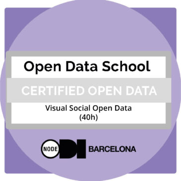 Certificat Professional Open Data Social Visual en 2 terminis
